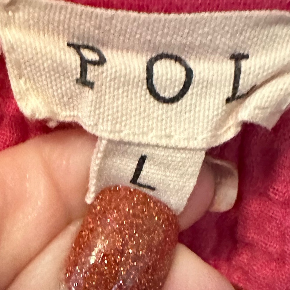 NWOT POL COTTON GAUZE SHACKET - Picture 3 of 3